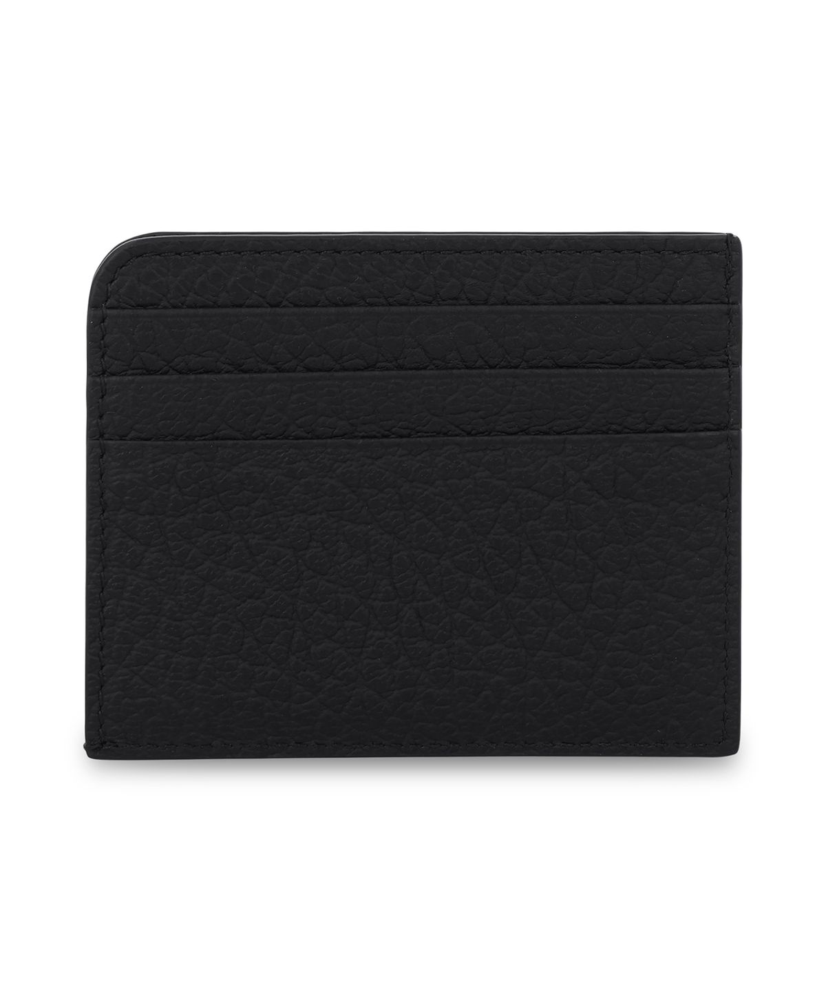 메종 마르지엘라(MAISON MARGIELA) 4 스티치 슬림 갭 카드 홀더 - 블랙 / SA3VX0007P4455T8013.