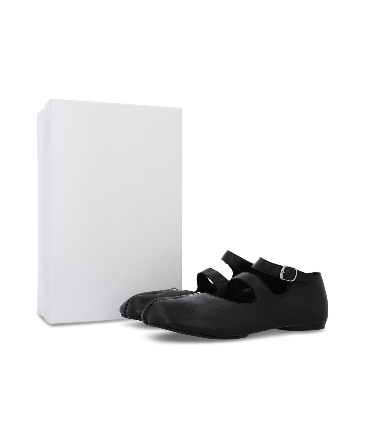 메종 마르지엘라(MAISON MARGIELA) 타비 발레리나 플랫 슈즈 - 블랙 / S58WZ0109PR869T8013.