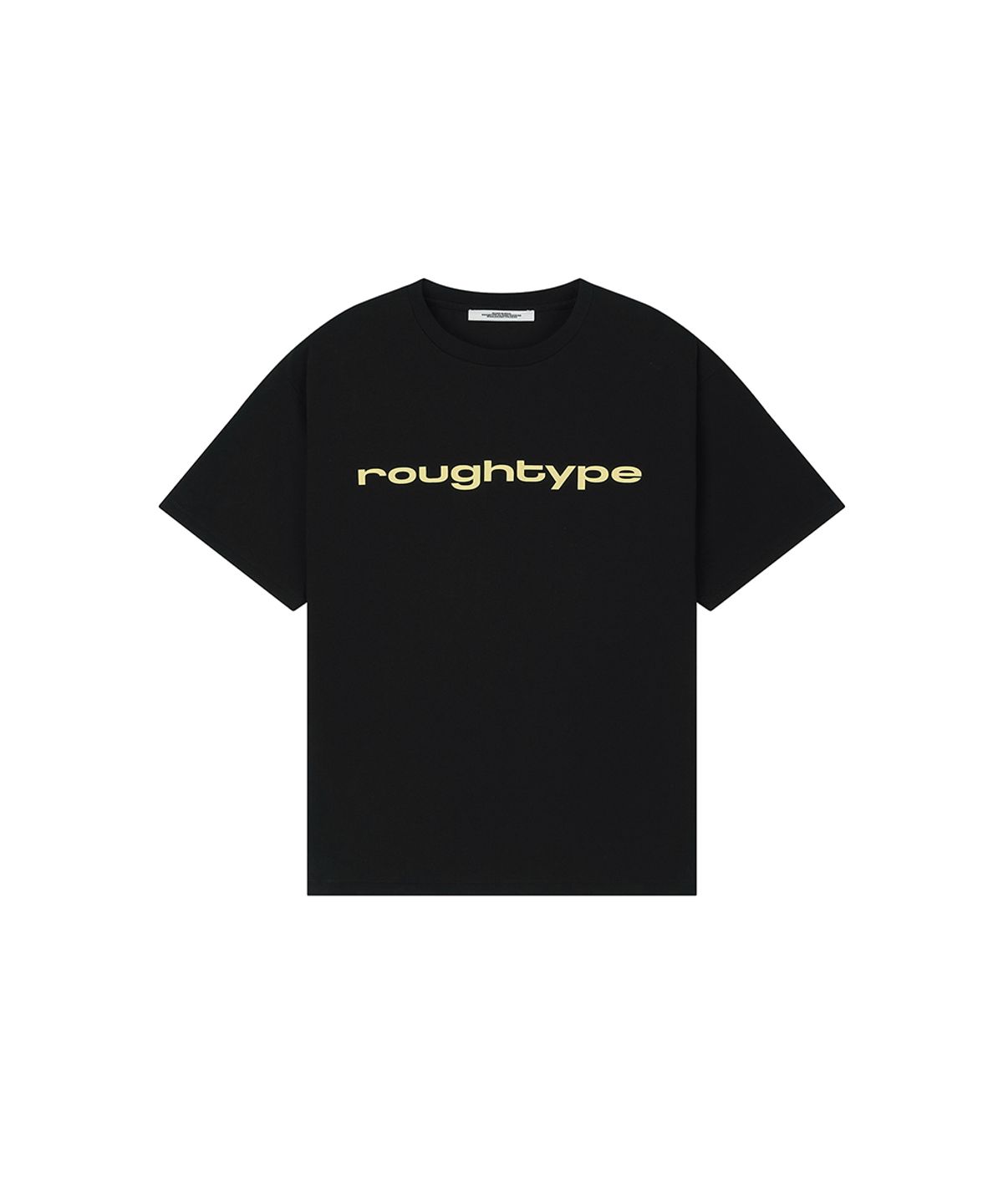 로타입(ROUGHTYPE) rotype Signature Oversize Short Sleeve - Black