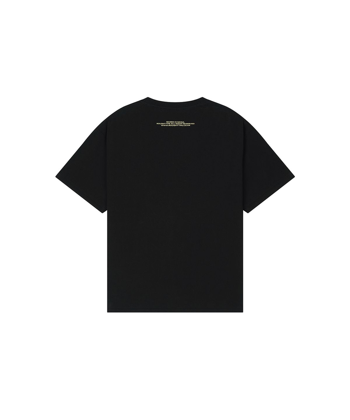 로타입(ROUGHTYPE) rotype Signature Oversize Short Sleeve - Black