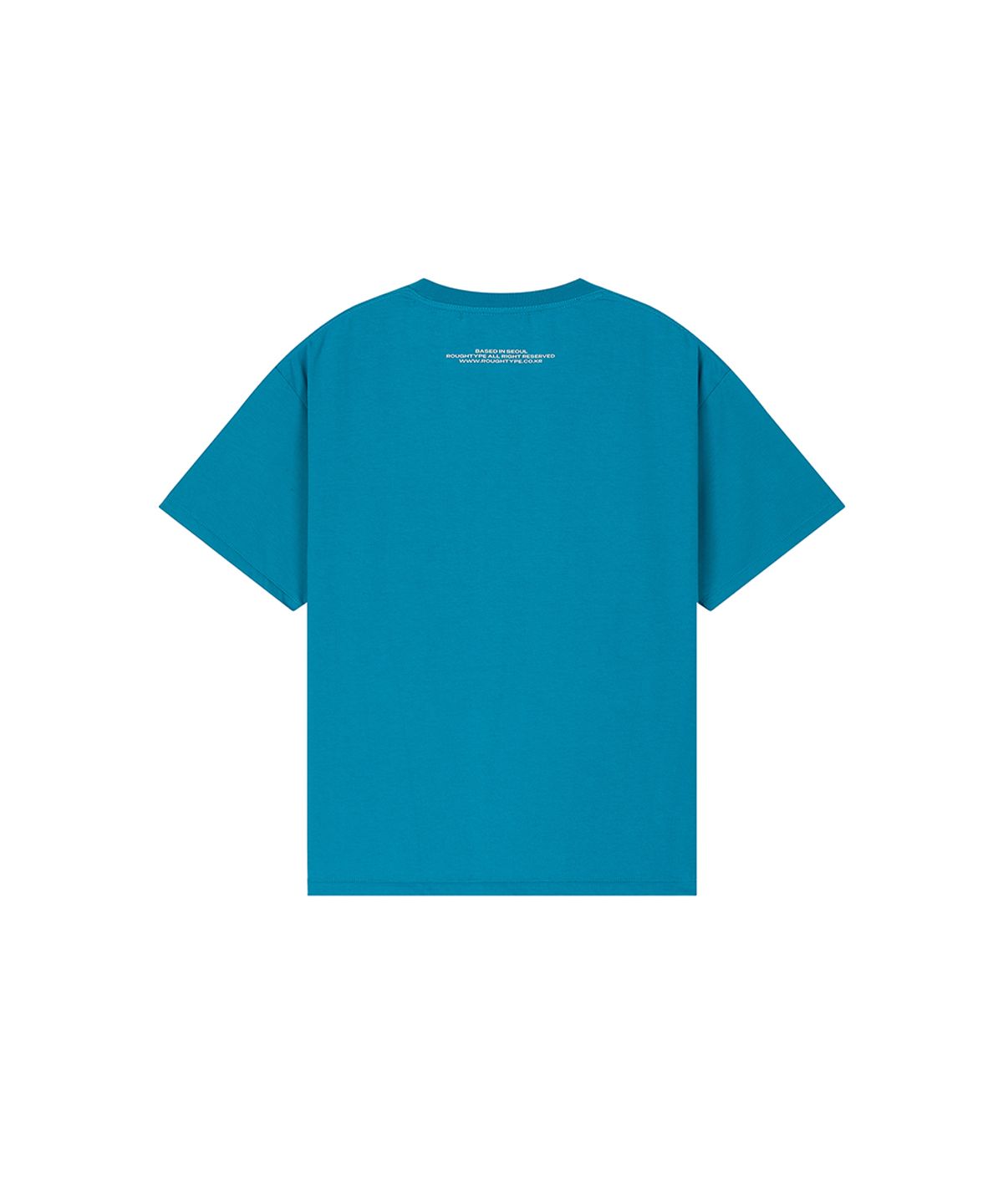 로타입(ROUGHTYPE) rotype Signature Oversize Short Sleeve - Blue green