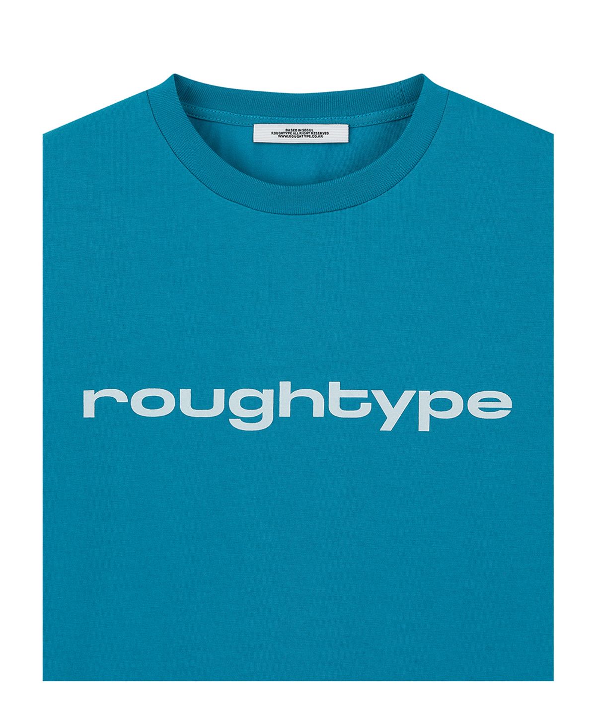 로타입(ROUGHTYPE) rotype Signature Oversize Short Sleeve - Blue green