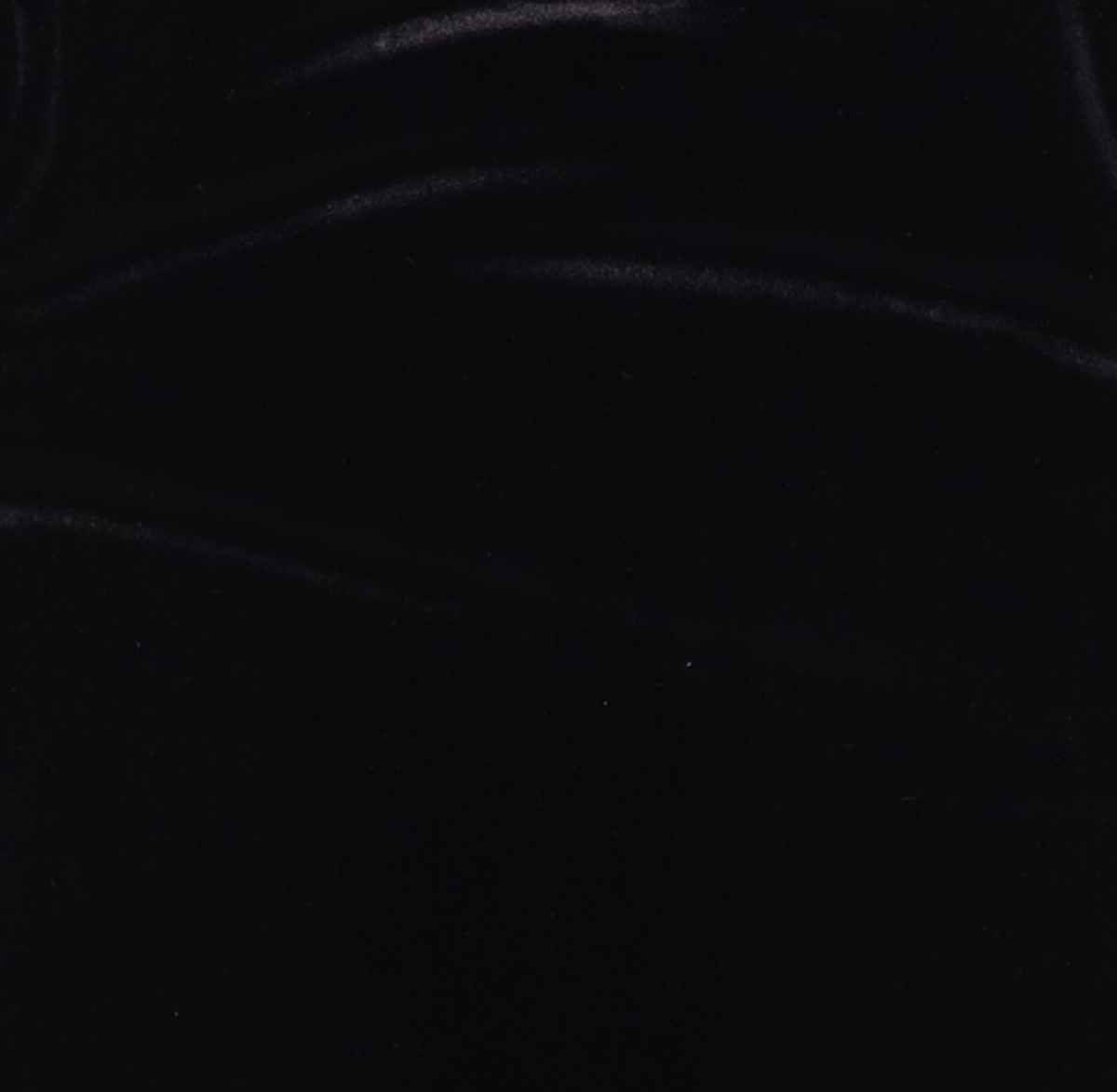 비뮤즈맨션(BEMUSE MANSION) Velvet curved tee - Black 34