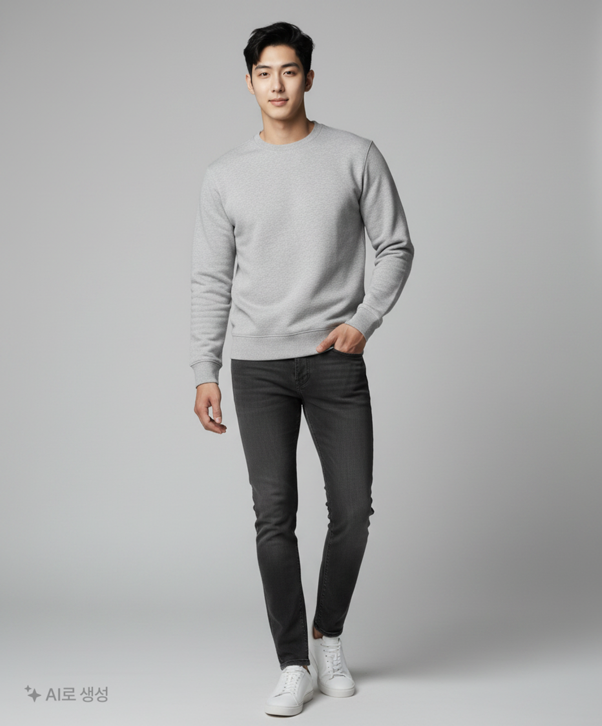 무신사 스탠다드(MUSINSA STANDARD) 맨투맨/스웨트셔츠 L