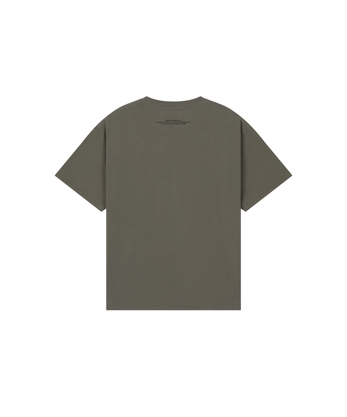 로타입(ROUGHTYPE) rotype Signature Oversize Short Sleeve - Khaki