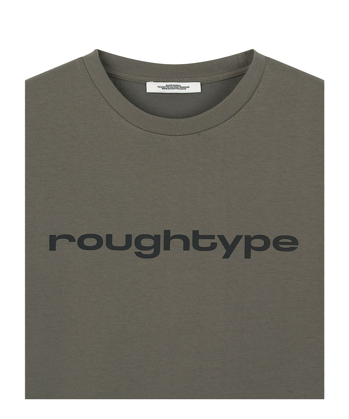 로타입(ROUGHTYPE) rotype Signature Oversize Short Sleeve - Khaki