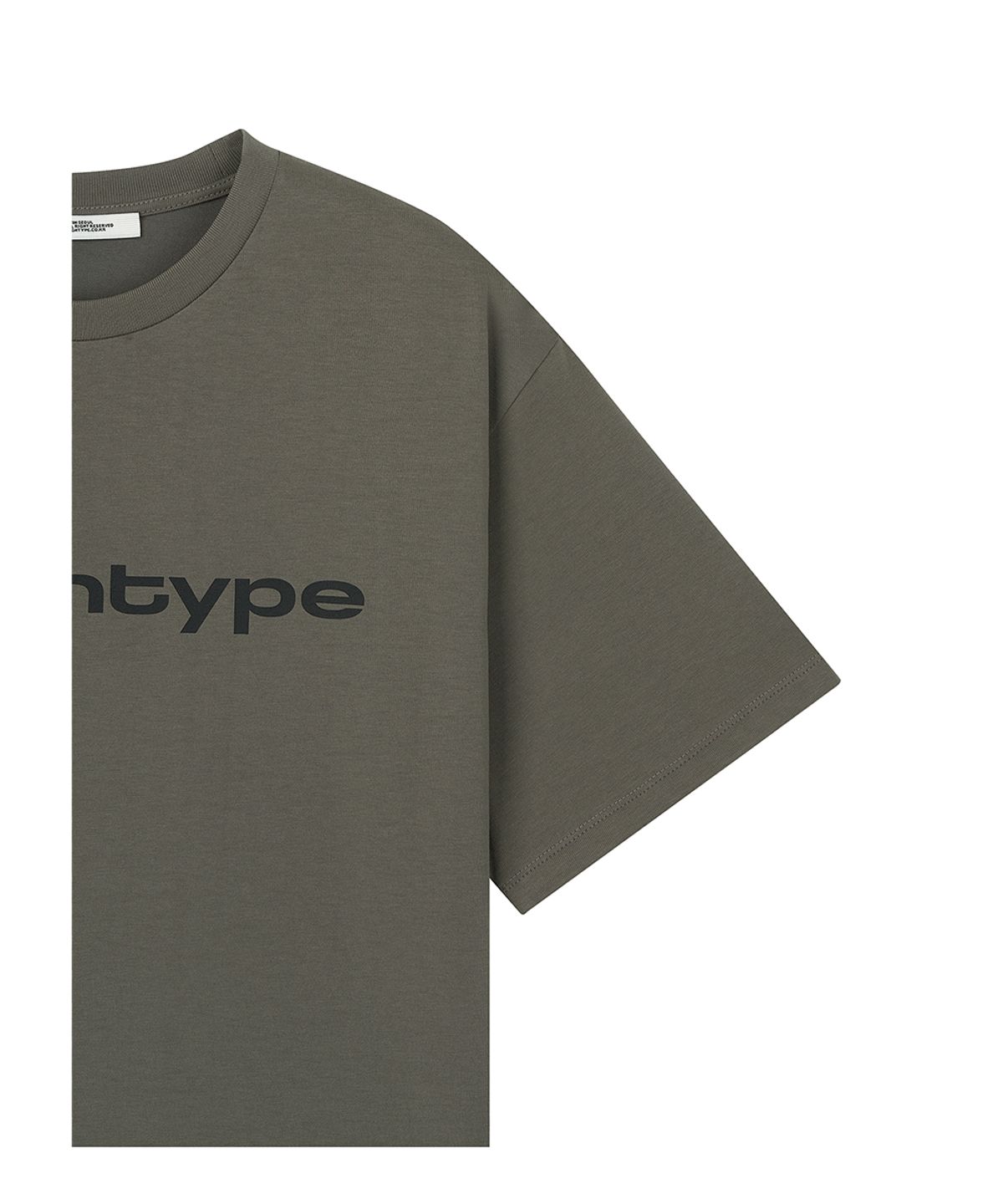 로타입(ROUGHTYPE) rotype Signature Oversize Short Sleeve - Khaki