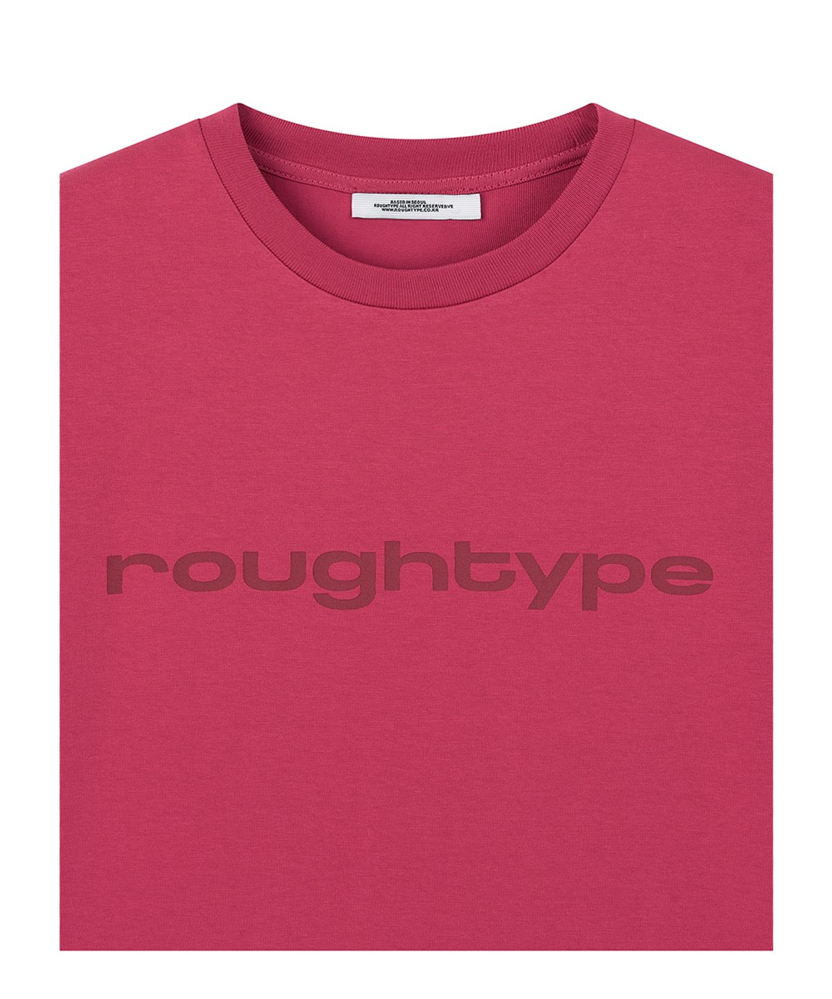 로타입(ROUGHTYPE) rotype Signature Oversize Short Sleeve - Pink