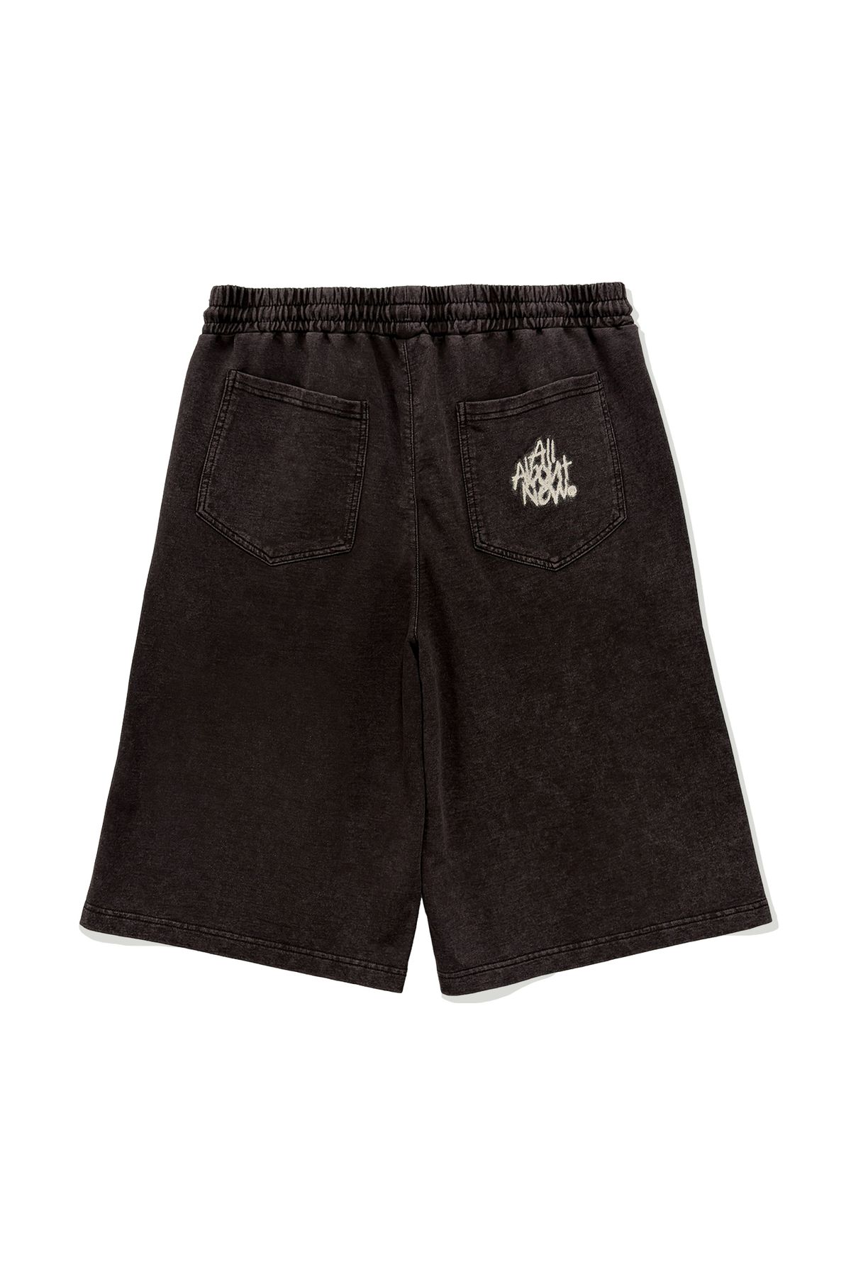 올어바웃뉴(ALL ABOUT NEW) 망점 솔트 워싱 7부 팬츠 브라운 ANA2RM13ABR