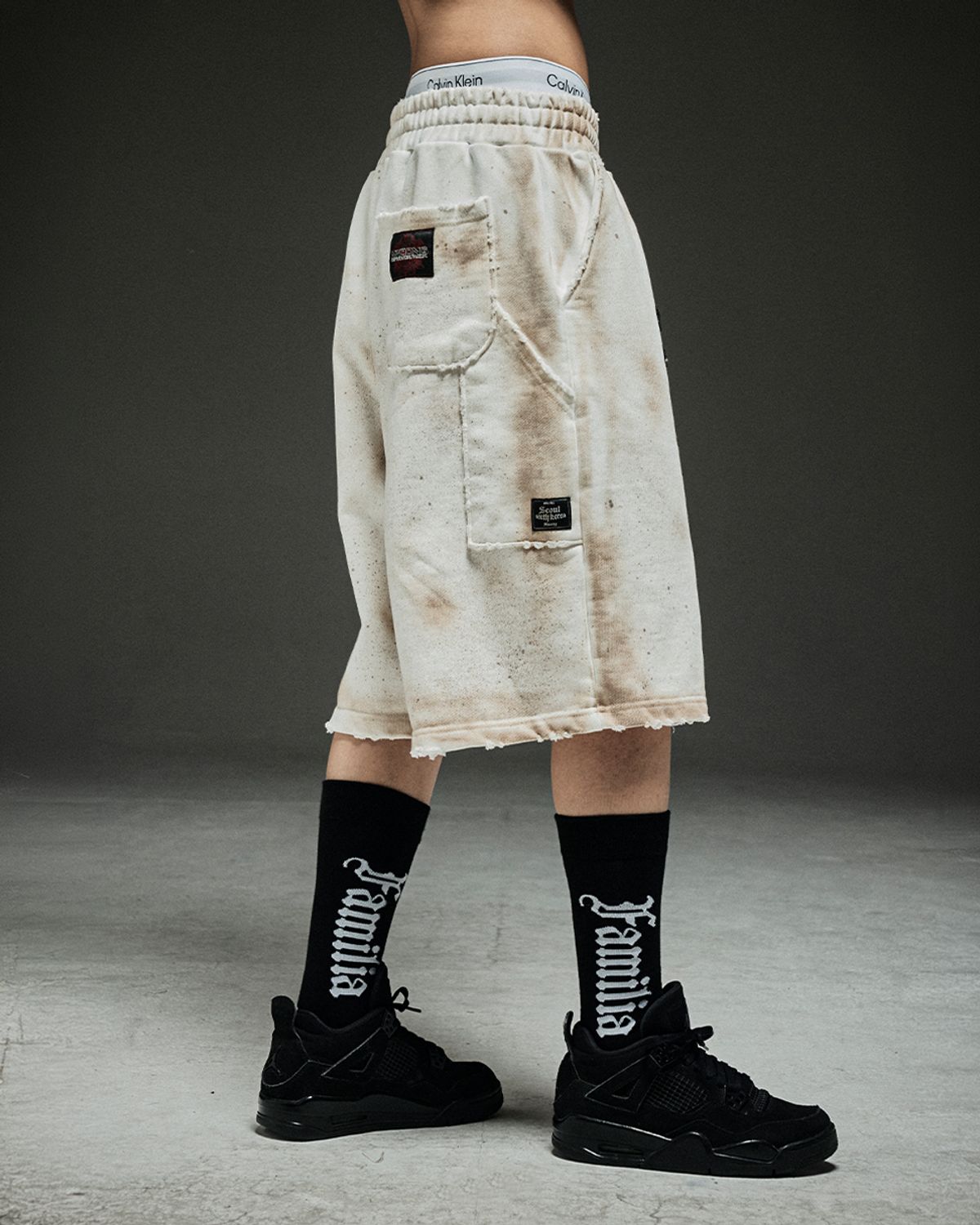 뭉(MWOONG) M.C.R. code stud P dusty brown Half