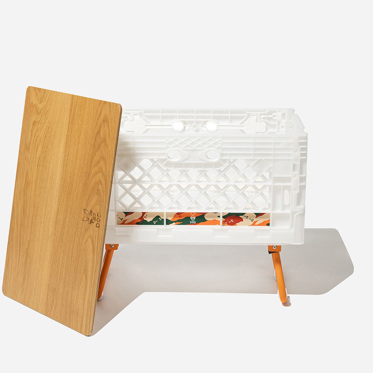 디오디(DOD) DOD X HIBROW 크래프트 카모 플립박스 윙레그 세트(MULTI)