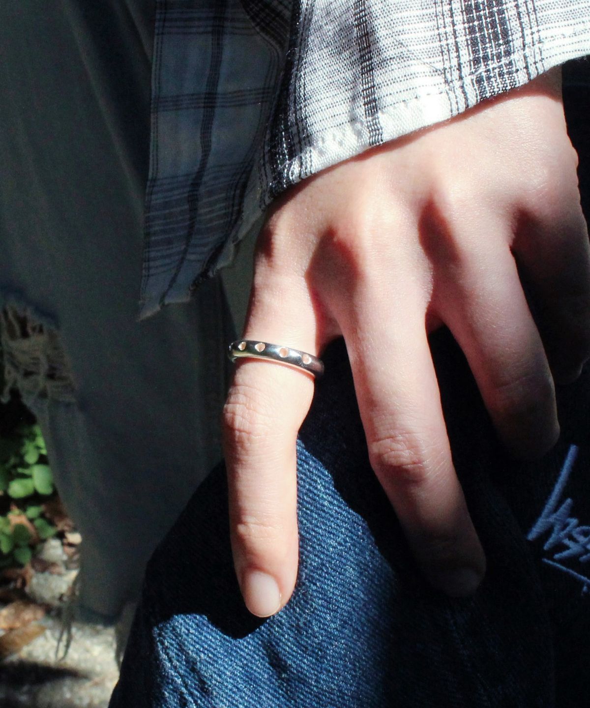 초록(CHOROCK) DOT RING