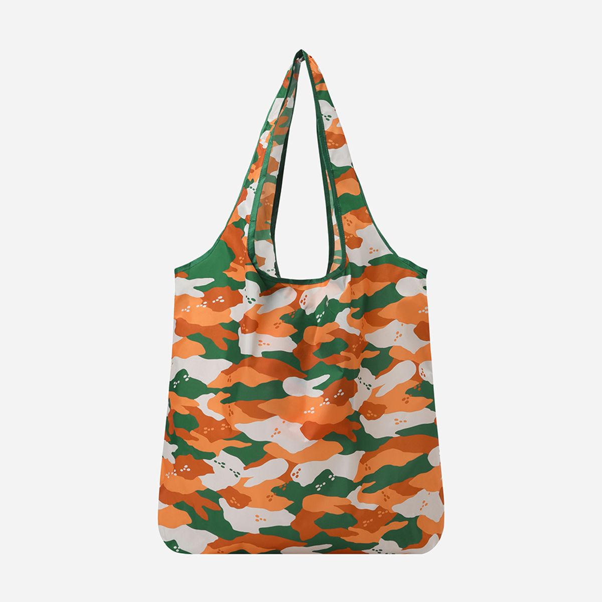 디오디(DOD) DOD X HIBROW 크래프트 카모 당근 에코백(PTN ORANGE)