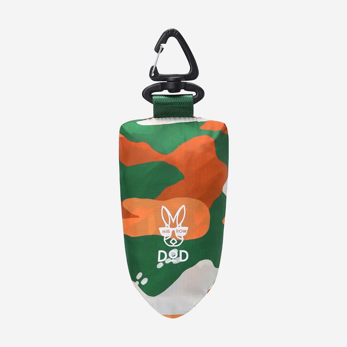 디오디(DOD) DOD X HIBROW 크래프트 카모 당근 에코백(PTN ORANGE)