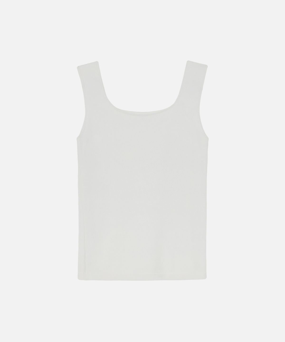 비올셋(BE ALL SET) Essential U-Neck Knit Tank_Ivory