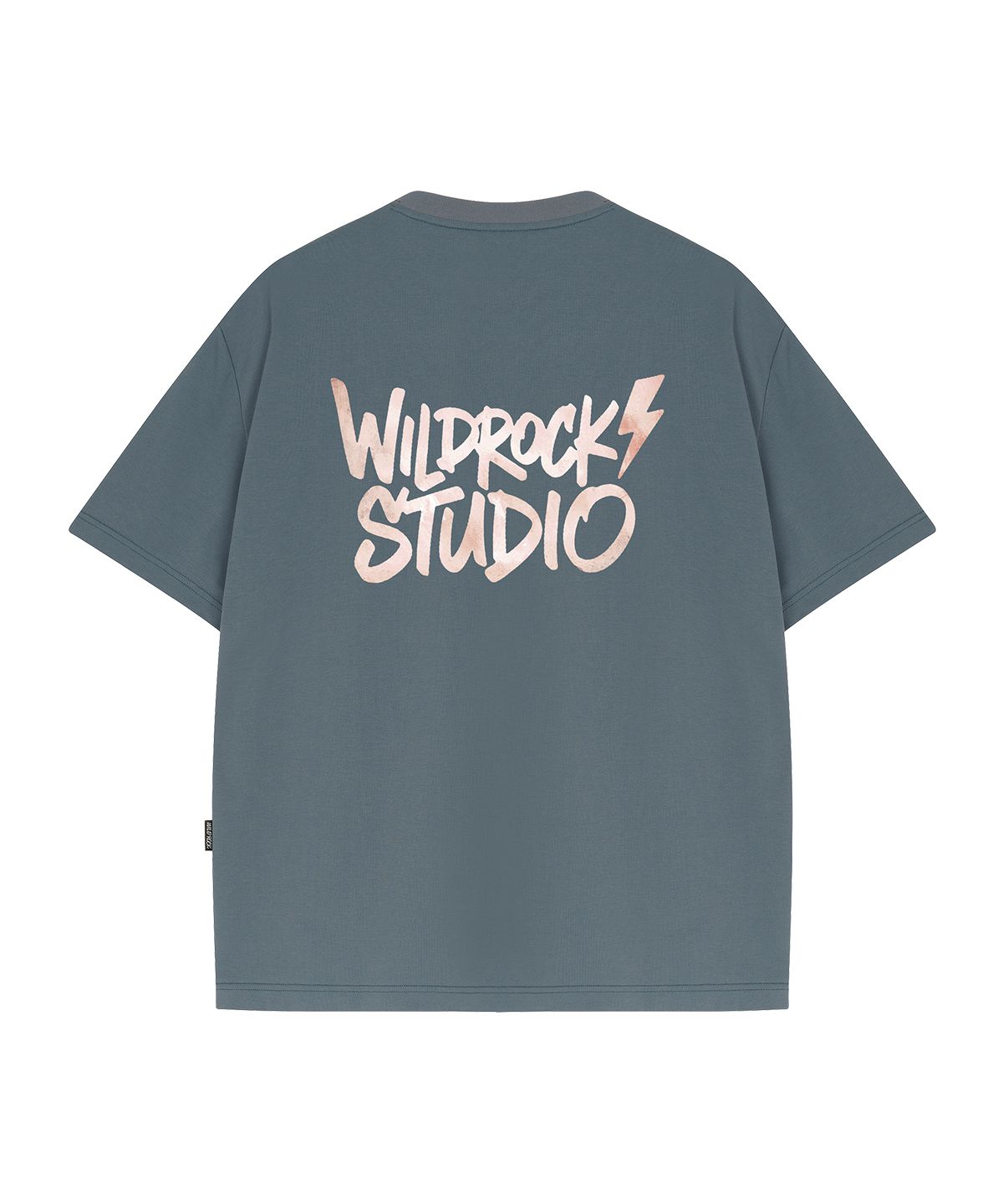 와일드락(WILDROCK) Watercolor Lightning 쿨코튼 오버핏 반팔 티셔츠