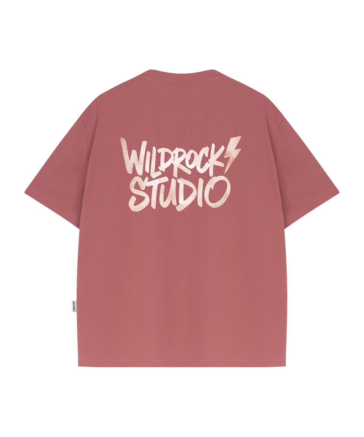 와일드락(WILDROCK) Watercolor Lightning 쿨코튼 오버핏 반팔 티셔츠