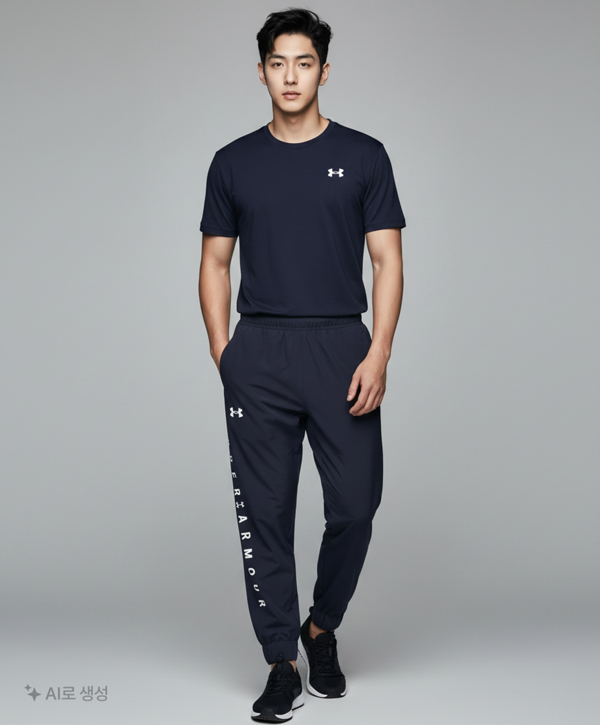 언더아머(UNDERARMOUR) 우븐 그래픽 팬츠 1351883-001 S
