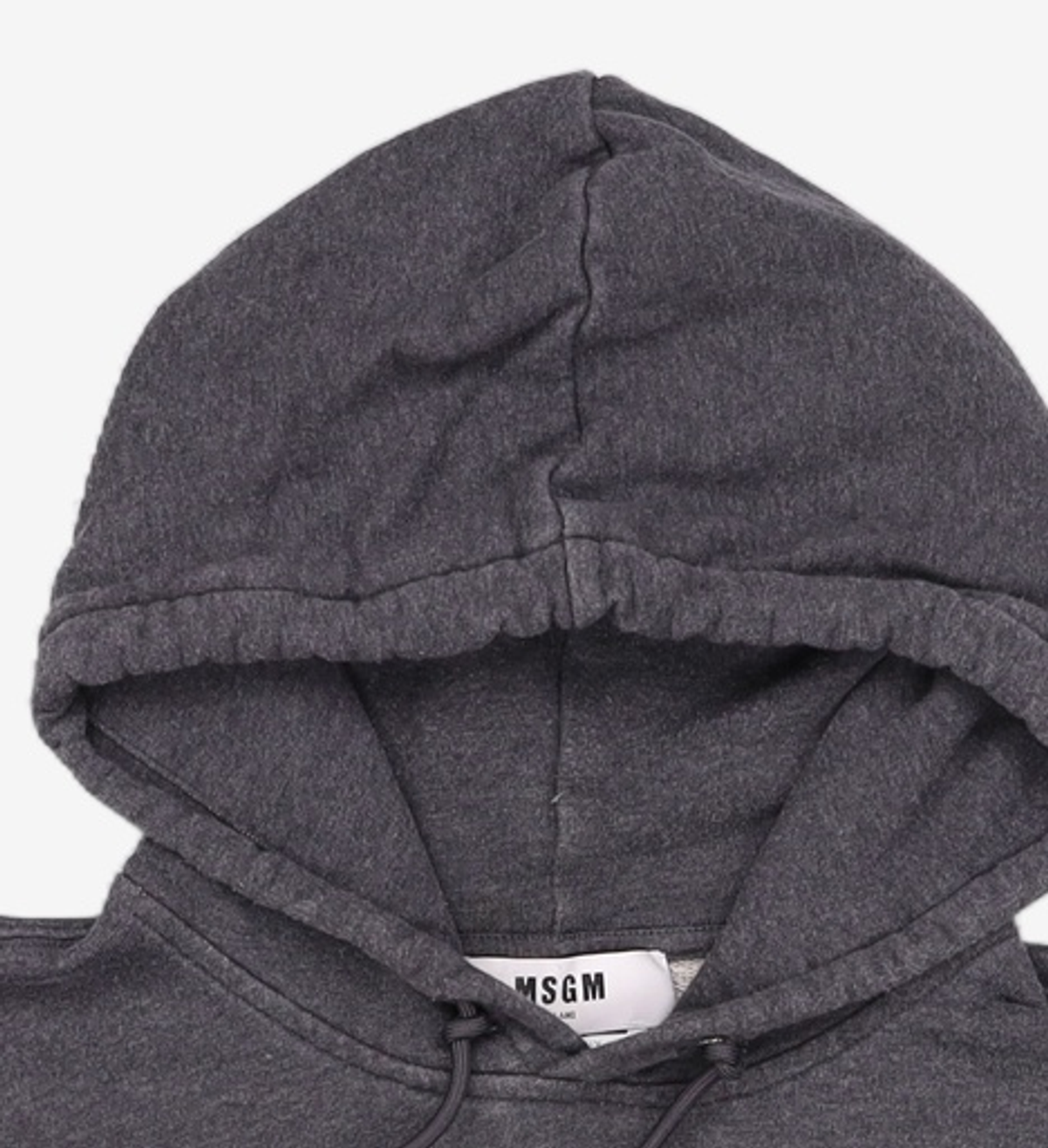 엠에스지엠(MSGM) 22FW 밀라노 로고 후드티 그레이 3340MM515F M