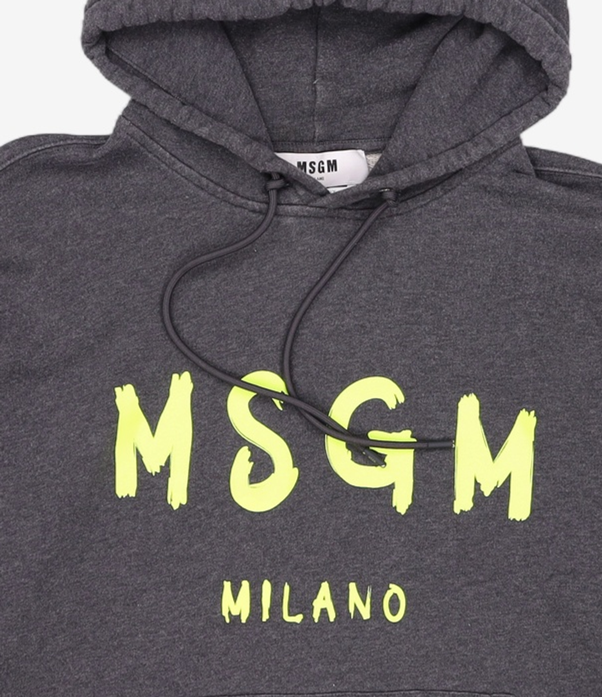 엠에스지엠(MSGM) 22FW 밀라노 로고 후드티 그레이 3340MM515F M