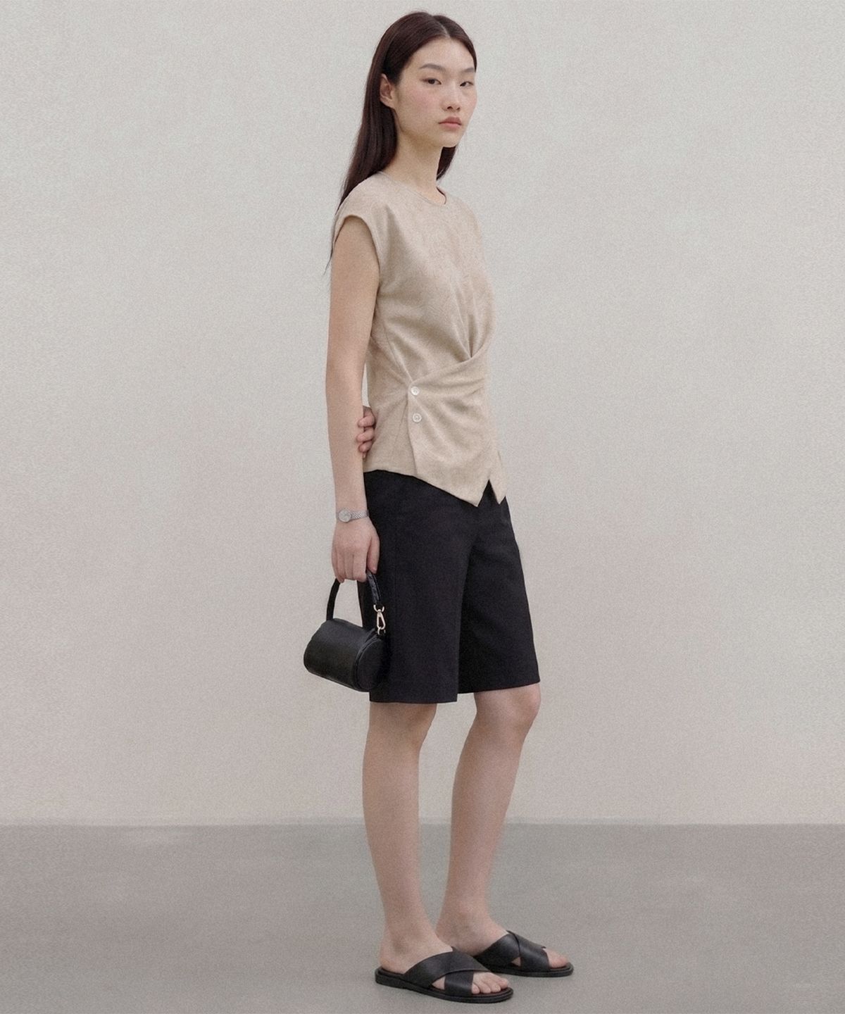 킴도(KIMDOH) Basso Twist Top Oatmeal