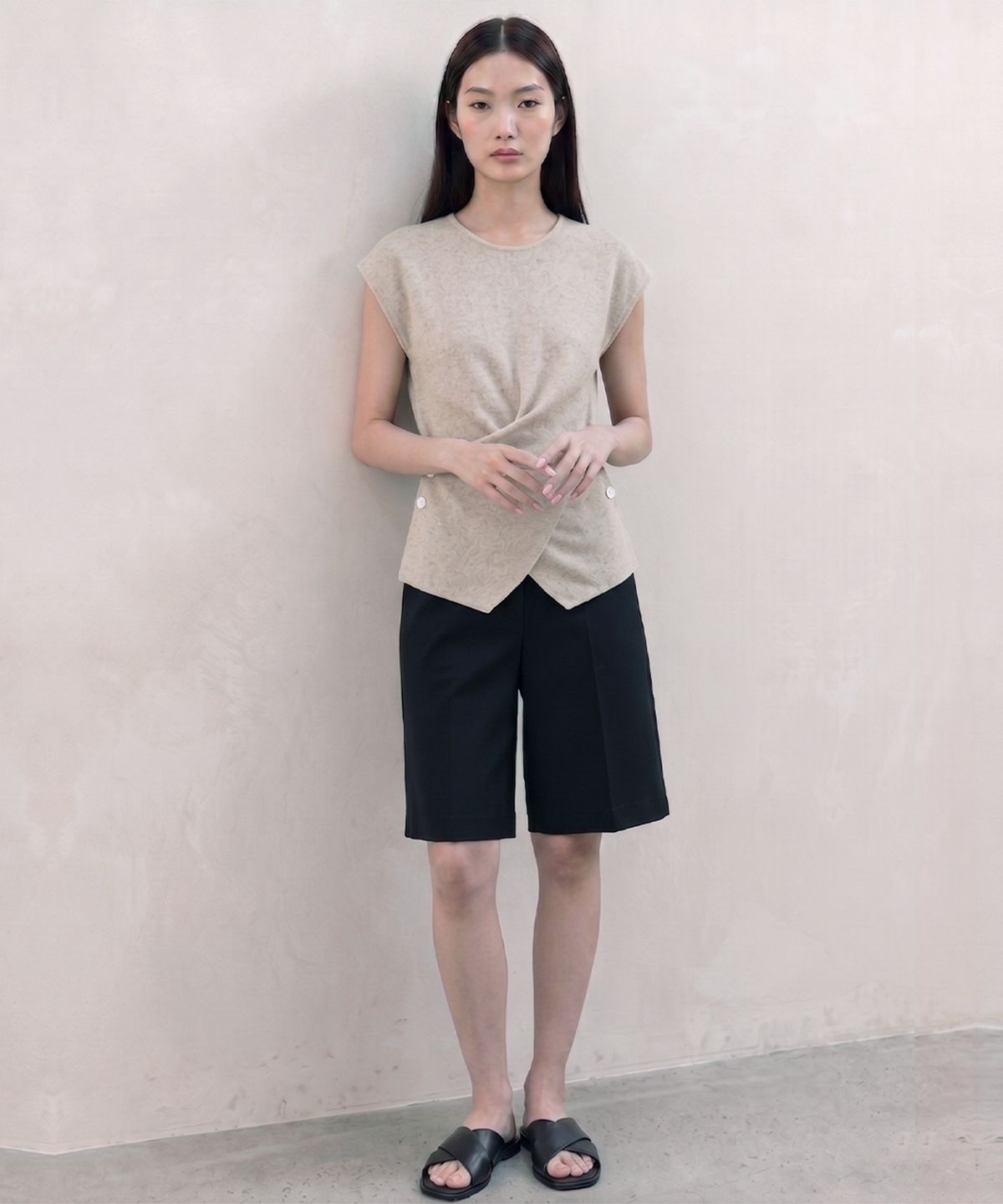 킴도(KIMDOH) Basso Twist Top Oatmeal