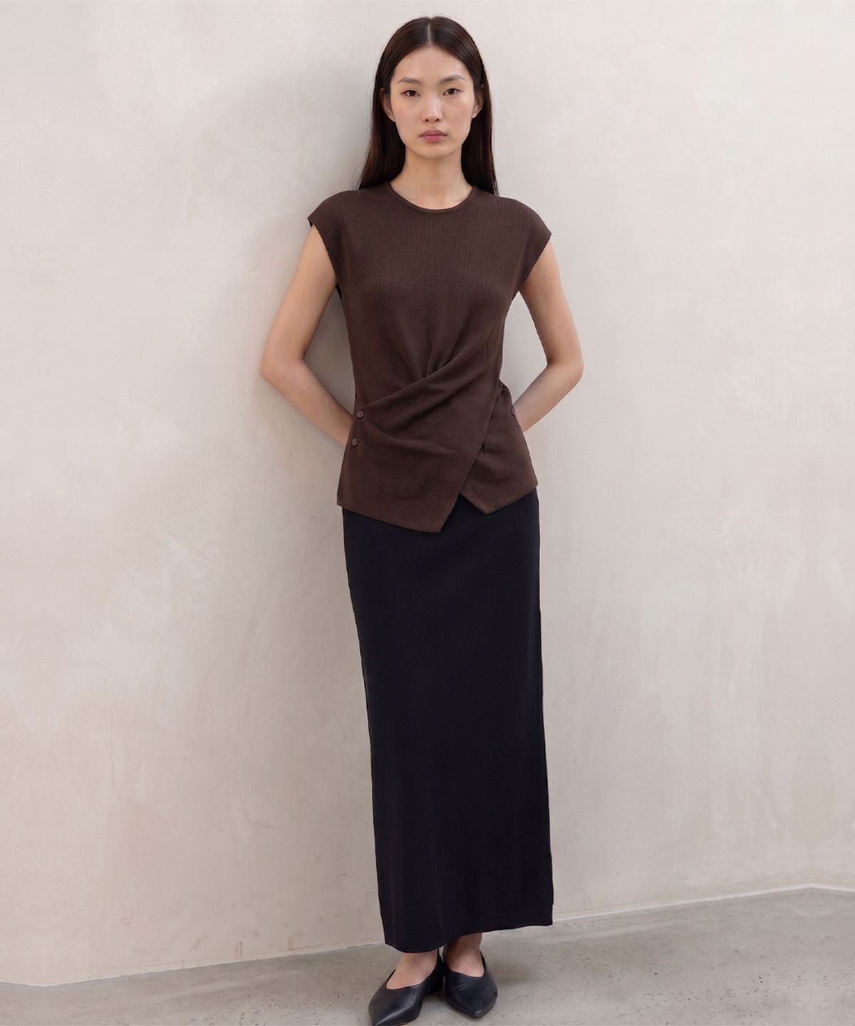 킴도(KIMDOH) Basso Twist Top Oatmeal