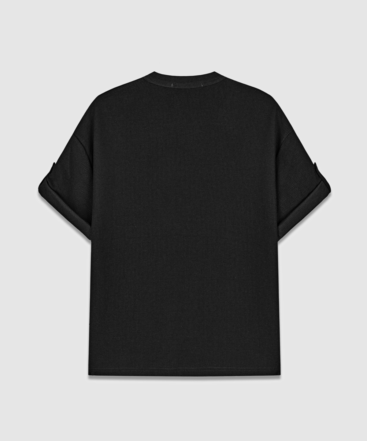 어널러코드(ANOLORCODE) 와플 헨리넥 반팔티 (2color)