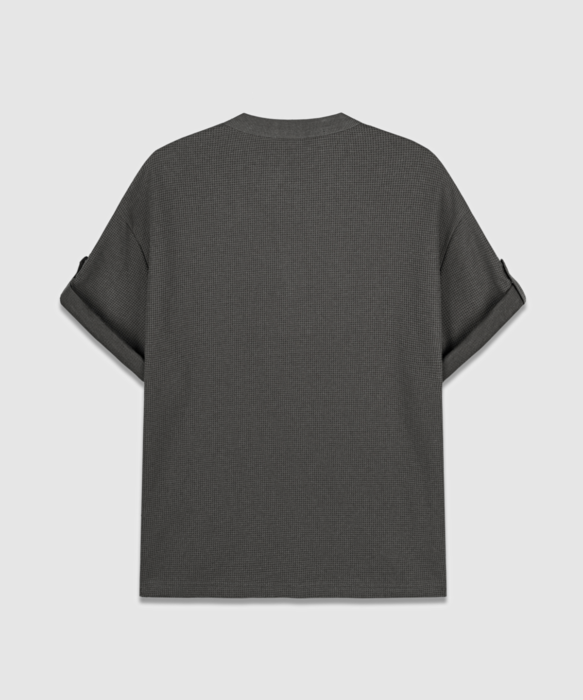 어널러코드(ANOLORCODE) 와플 헨리넥 반팔티 (2color)