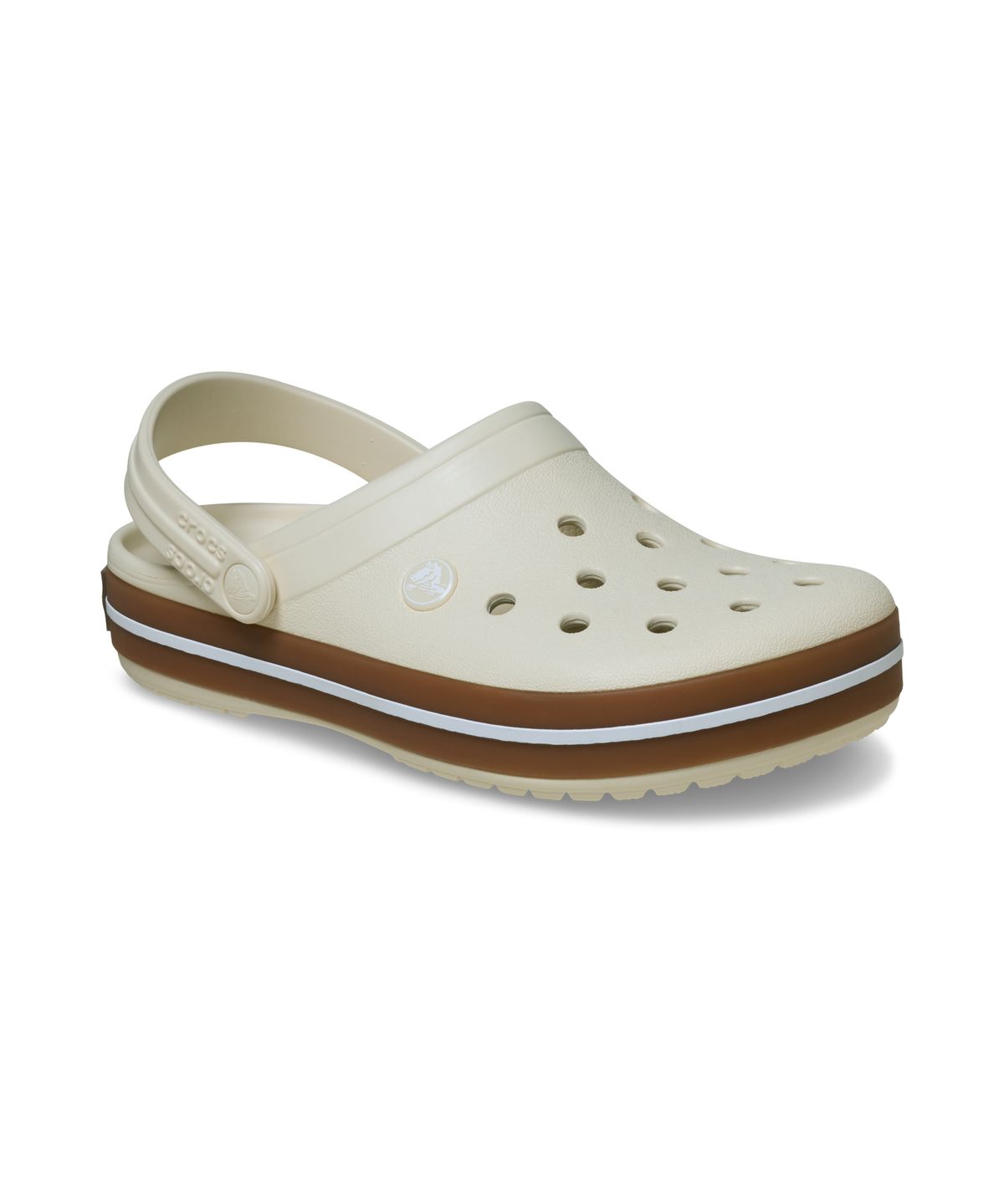 크록스키즈(CROCS KIDS) 크록밴드 검 클로그 키즈 - 서밋 화이트 / 212775-2MD