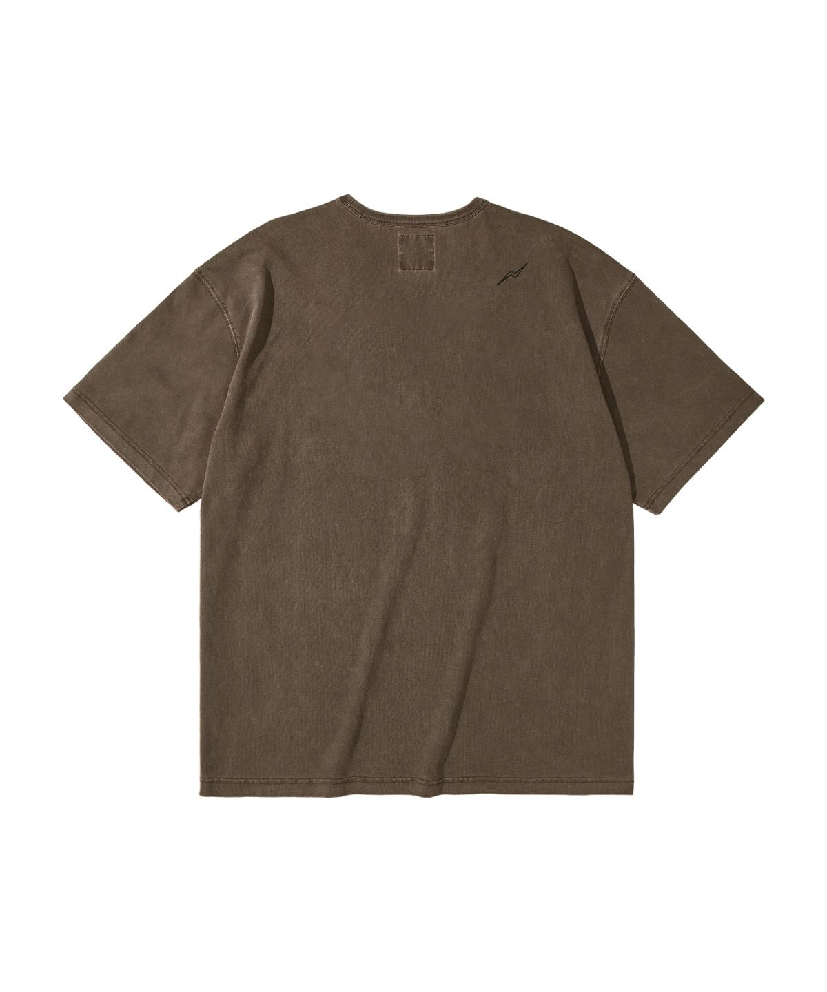 칼라파타르(KALAPATTHAR) PIGMENT SKULL EXPLORER GRAPHIC SHORT SLEEVE T-SHIRT BROWN
