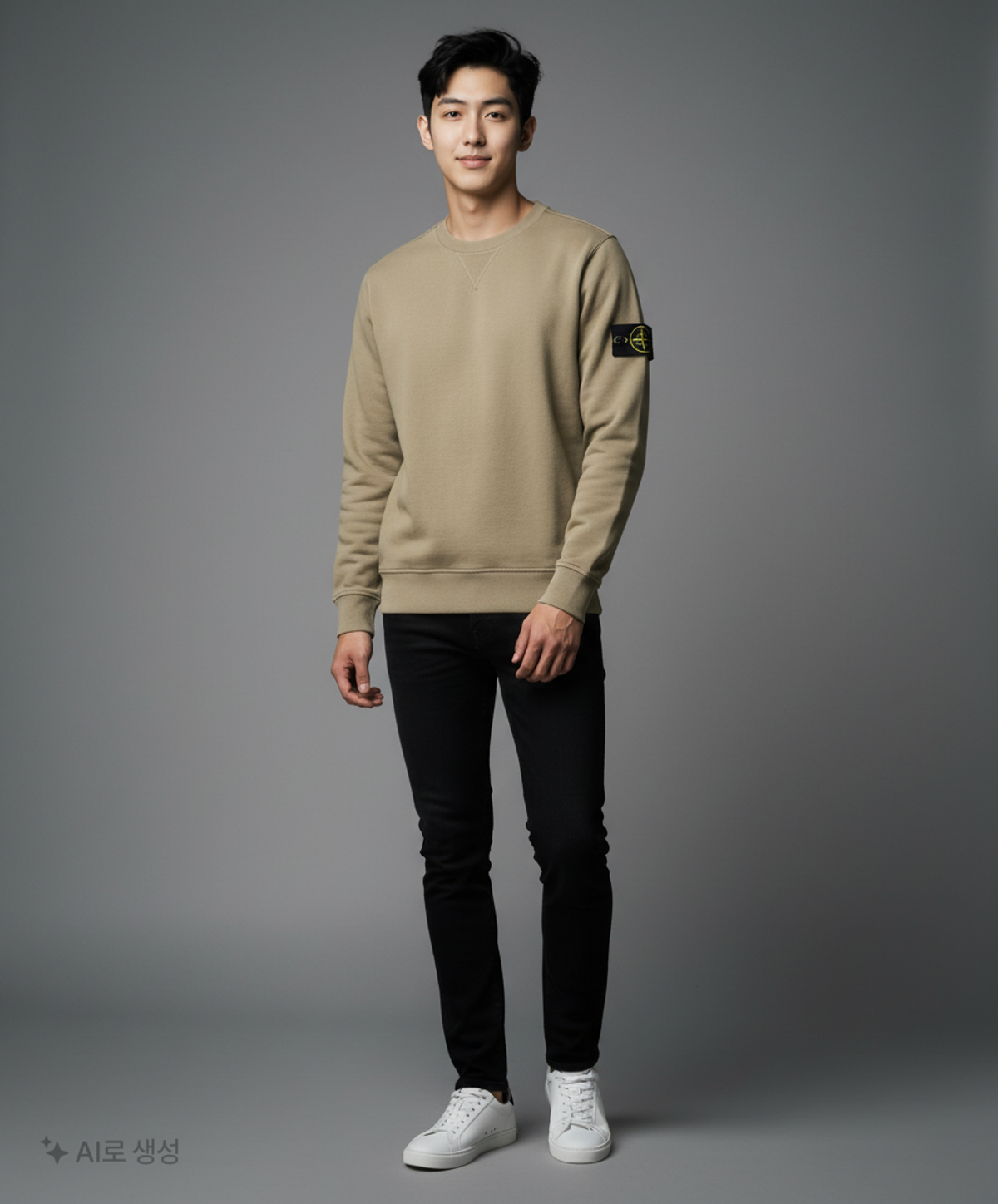 스톤아일랜드(STONE ISLAND) 맨투맨/스웨트셔츠 L