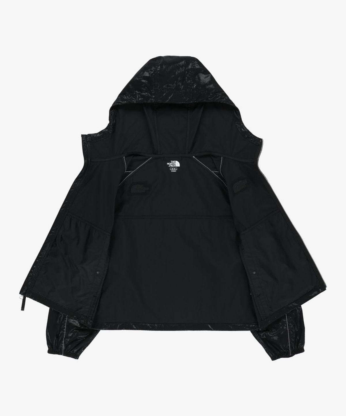 노스페이스(THE NORTH FACE) NJ3BS91J 화이트라벨 여성 노벨티 올레마 후디 BLACK