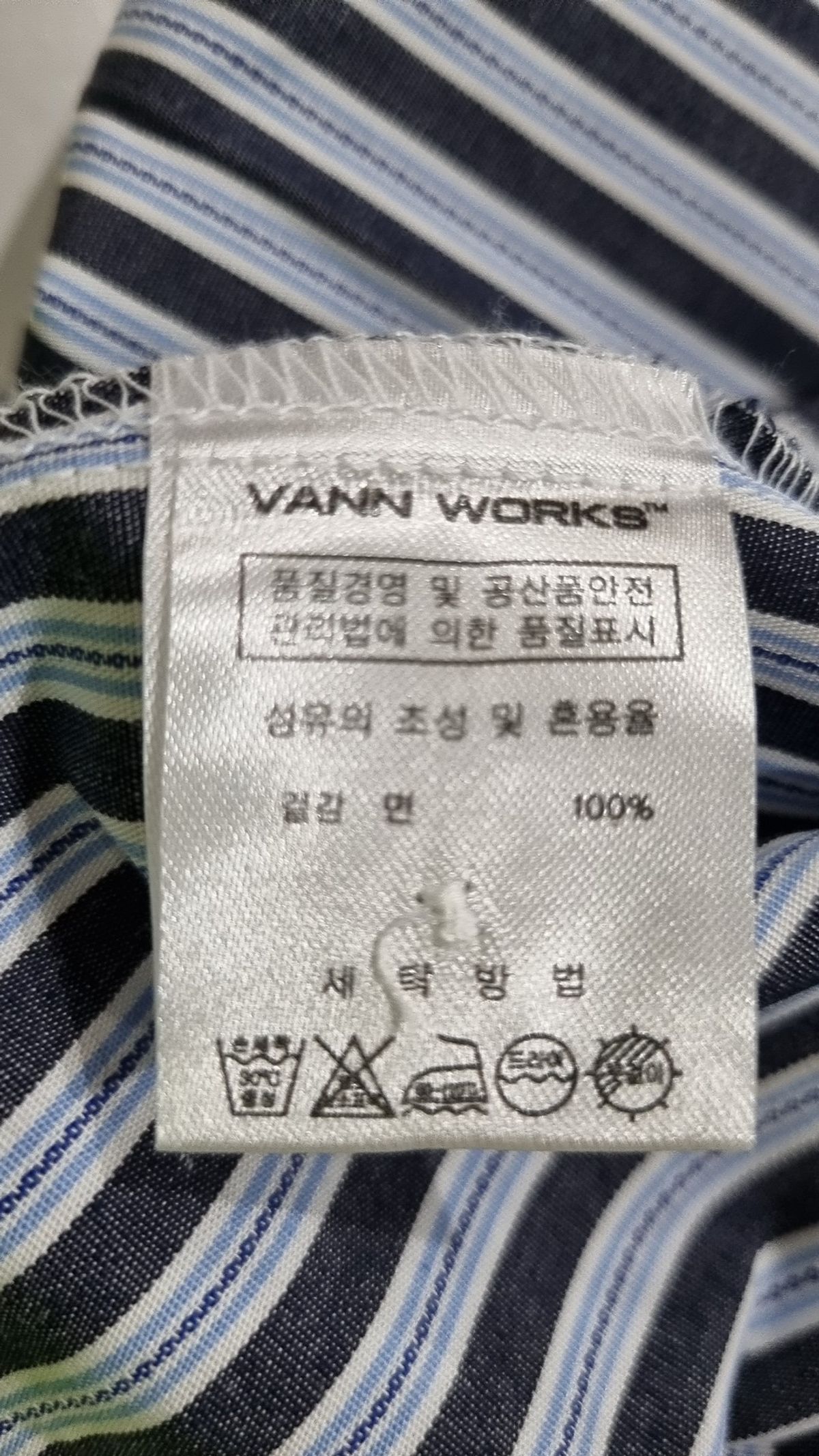 밴웍스(VANNWORKS) 캐주얼 셔츠 M