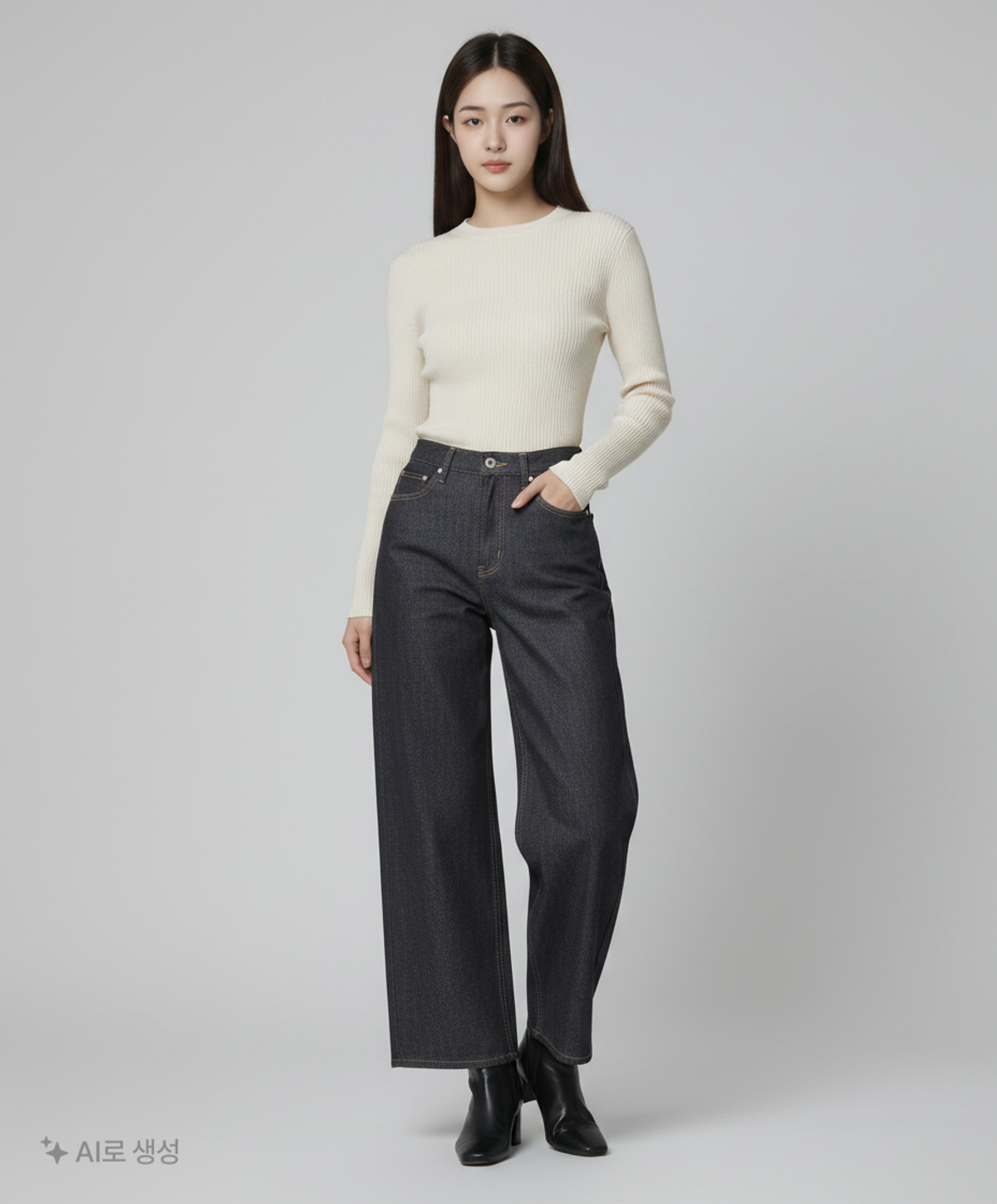 굿라이프웍스(GLW) 청/데님 팬츠 XS
