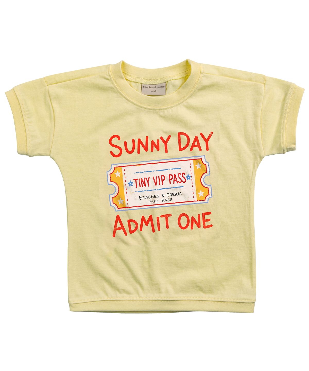 비치스앤 크림 키즈(BEACHESAND CREAM KIDS) 펀 패스 반팔 티셔츠(Fun Pass Half-Sleeve T-shirt) 5color