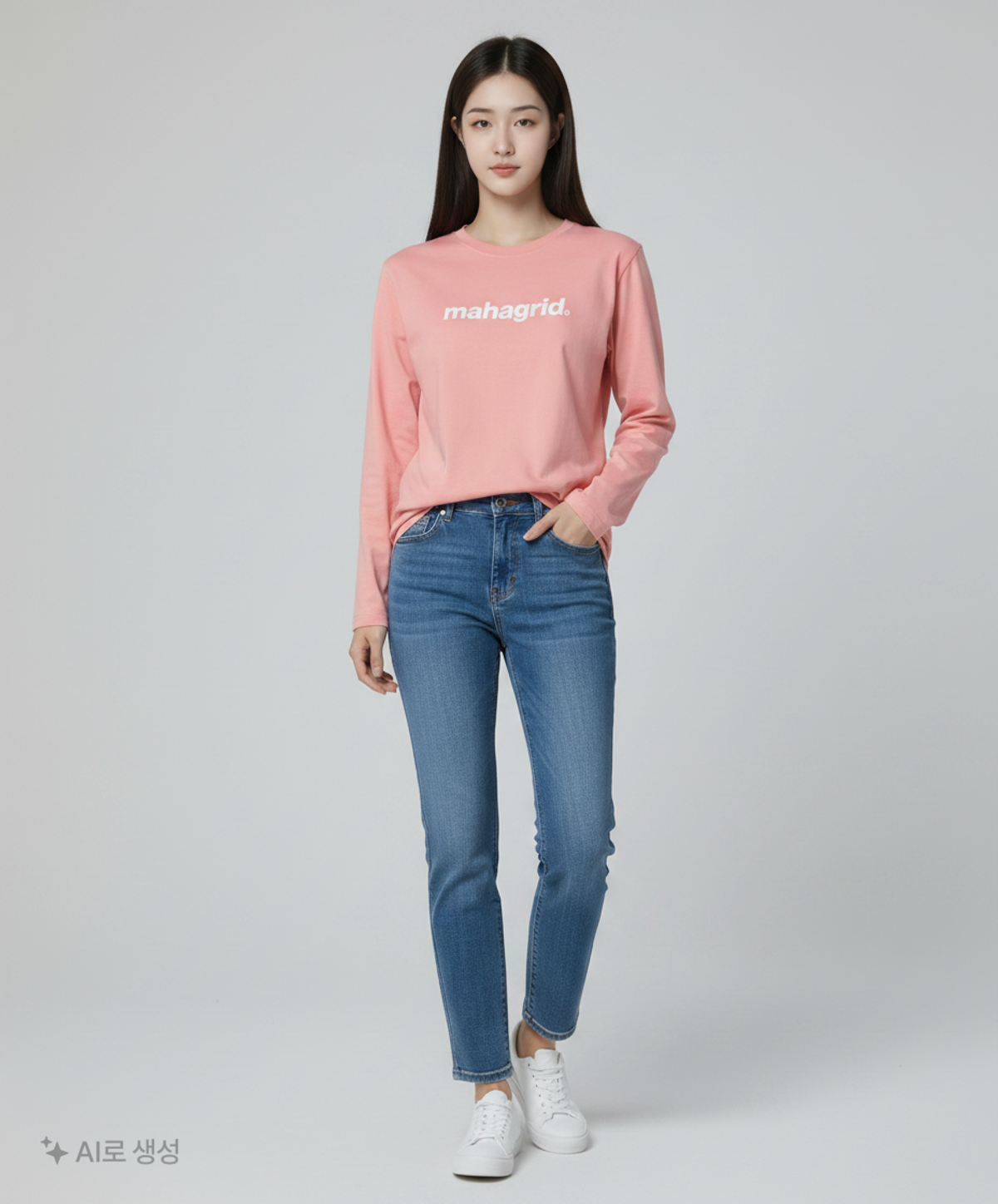 마하그리드(MAHAGRID) 긴소매 티셔츠 XL
