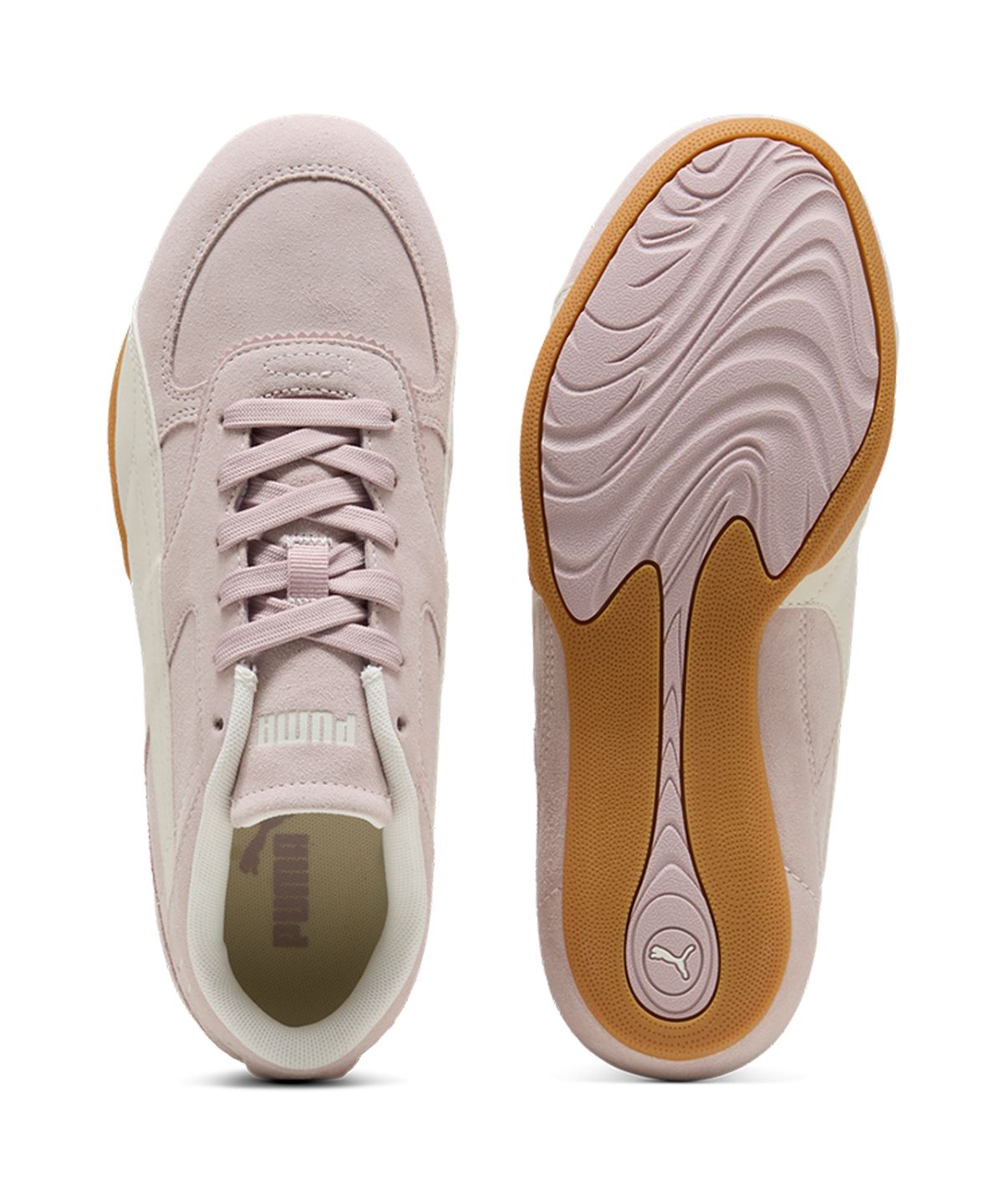 푸마(PUMA) 벨라 미나 스웨이드 여성 - 미스티 핑크:검 / 407671-01