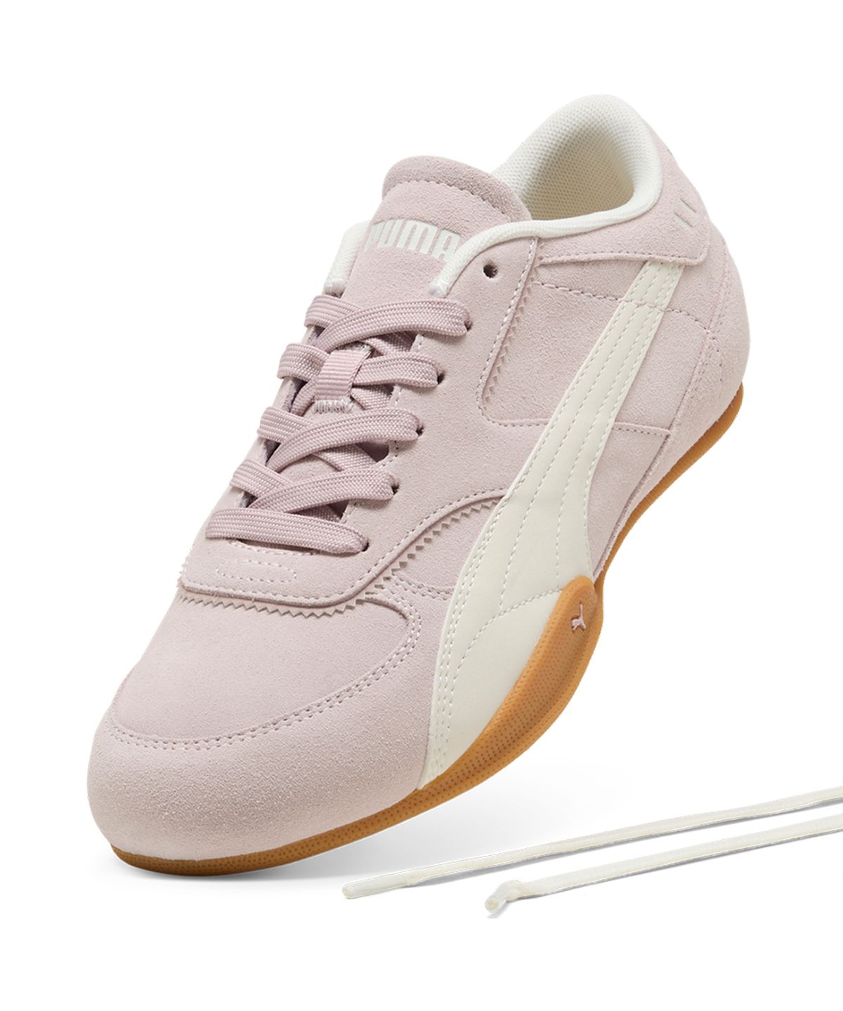 푸마(PUMA) 벨라 미나 스웨이드 여성 - 미스티 핑크:검 / 407671-01