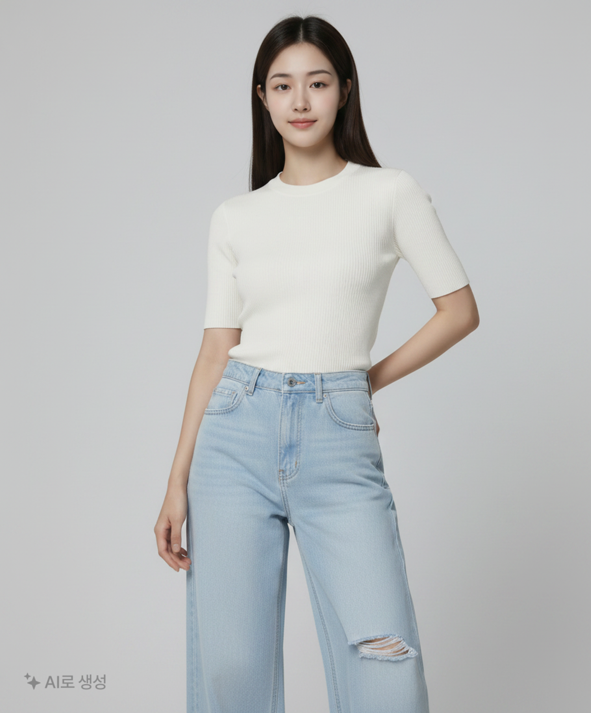 람(RAAM) 청/데님 팬츠 L