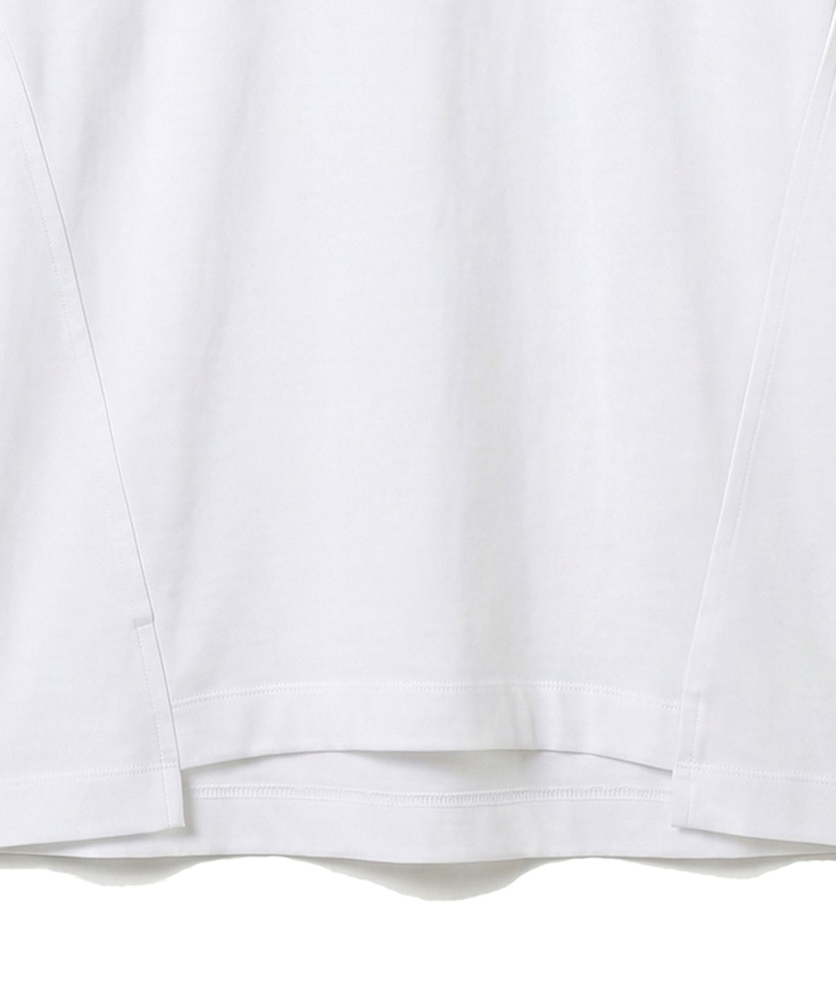 카사카사(KASAKASA) White  Shifted Line T-Shirt