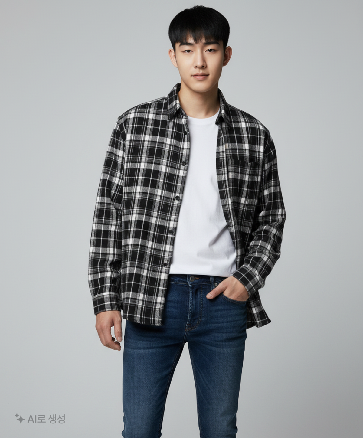 스탠다드에러(STANDARDERROR) 캐주얼 셔츠 L