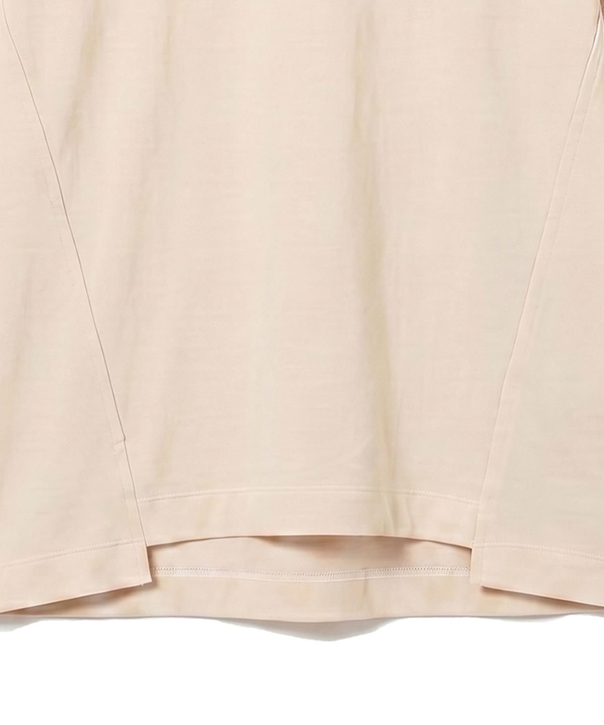 카사카사(KASAKASA) Beige Shifted Line T-Shirt