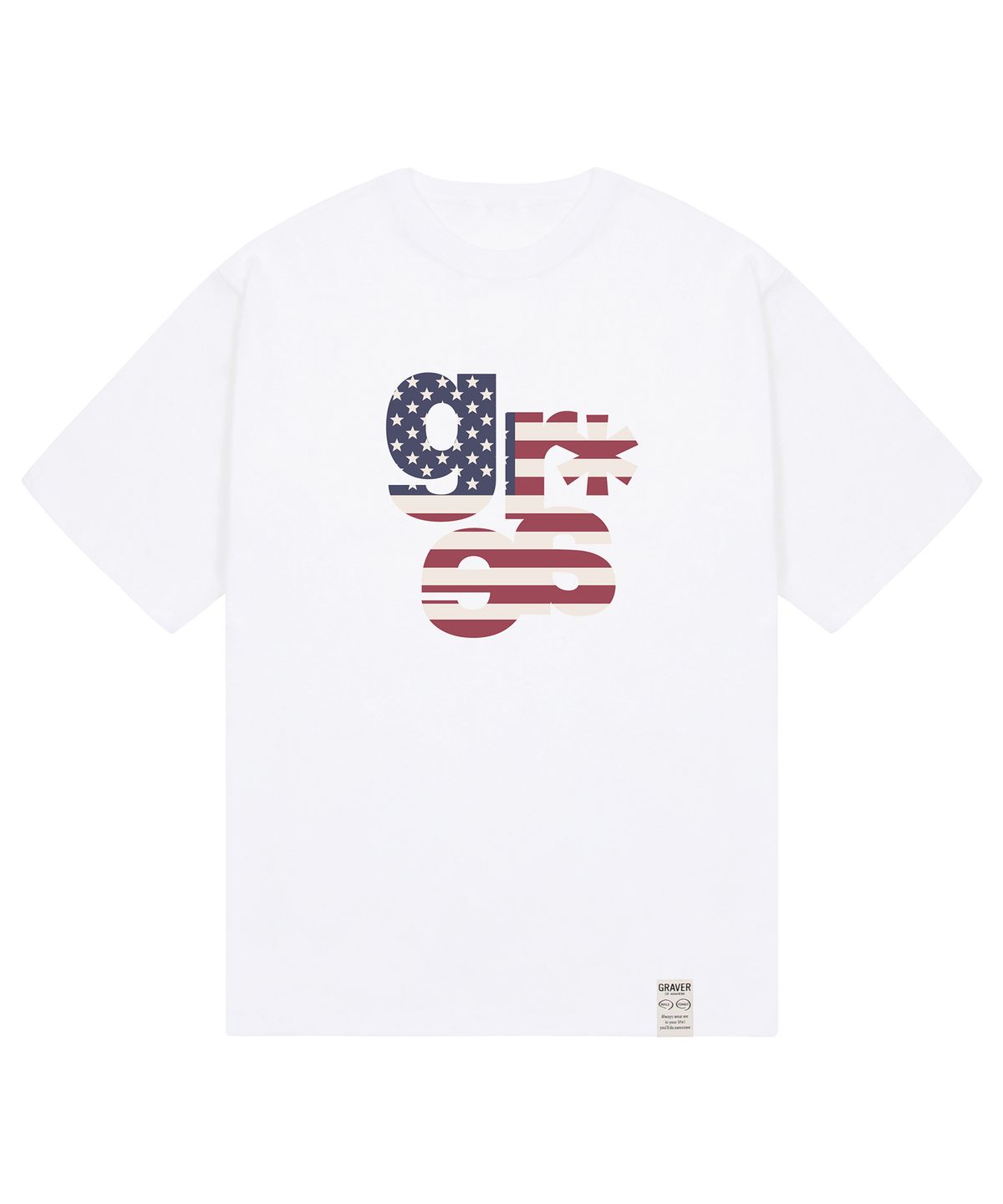 그레이버(GRAVER) [UNISEX]GRAE-S US 반팔티셔츠_2color