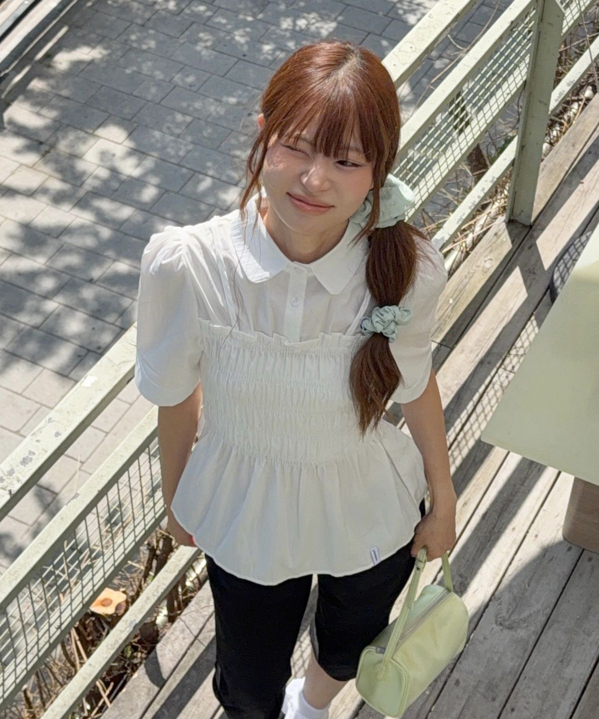 멜로토리(MELLOTORY) 플라워 소프트 스크런치 세트 (2color)