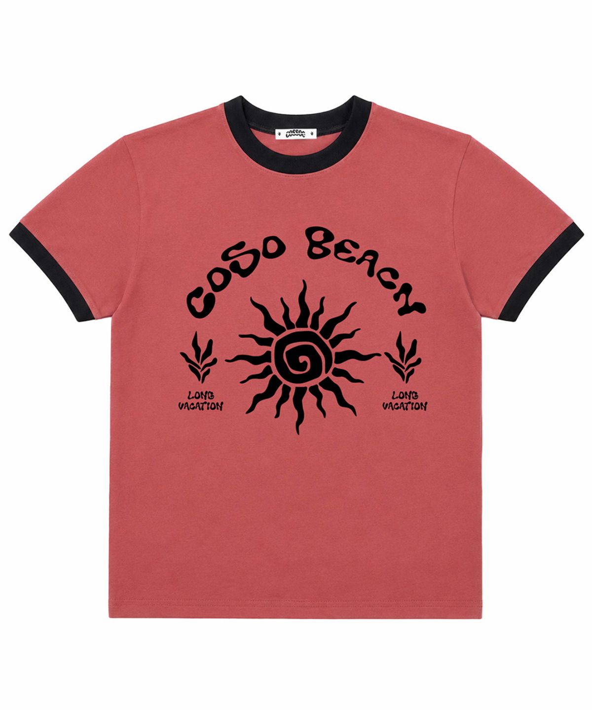코소(COSO) CC 아트웍 링거 티셔츠 (4 COLORS)