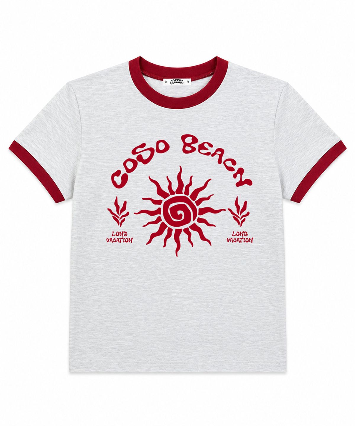 코소(COSO) CC 아트웍 링거 티셔츠 (4 COLORS)
