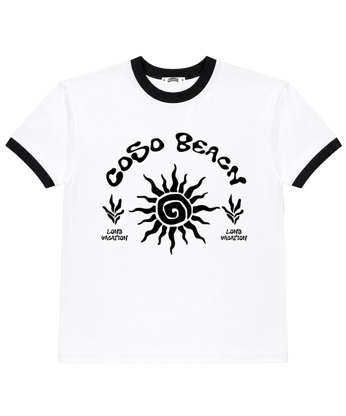 코소(COSO) CC 아트웍 링거 티셔츠 (4 COLORS)