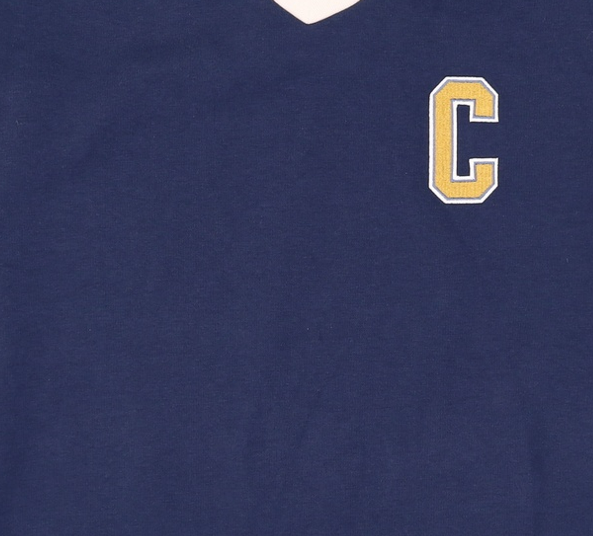 챔피온(CHAMPION) 컬러 블록 브이넥 스웨트셔츠 Normal Navy L