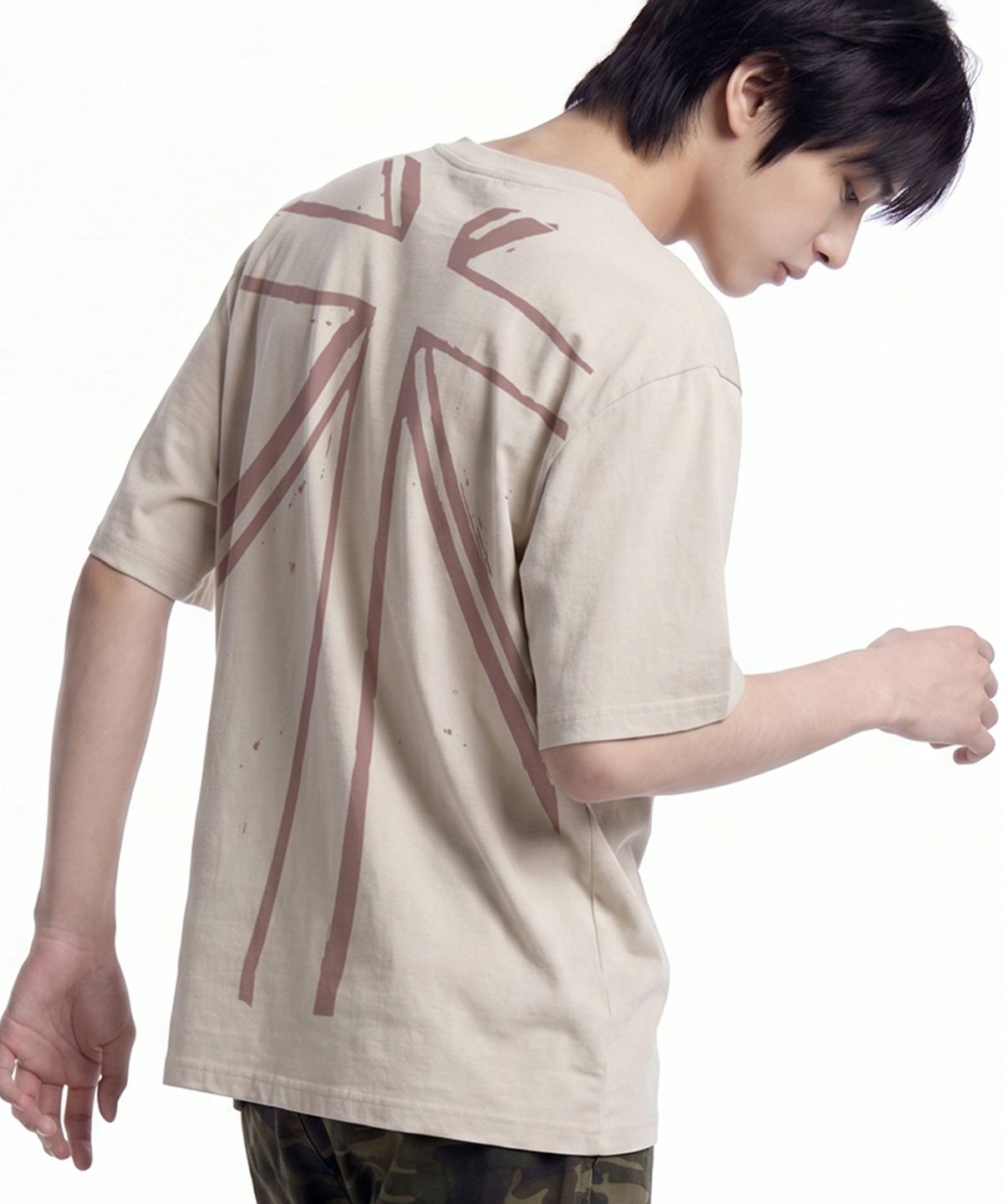 그레이버(GRAVER) [UNISEX]UNION FLAG 헨리넥반팔티_2color